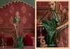 Kalki By Kreshva Silk With Ikkat Design Saree Suppliers In India